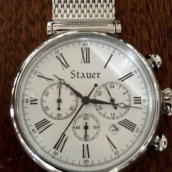 Stauer Architect SS Chronograph Mens Watch - Picture 4 of 10